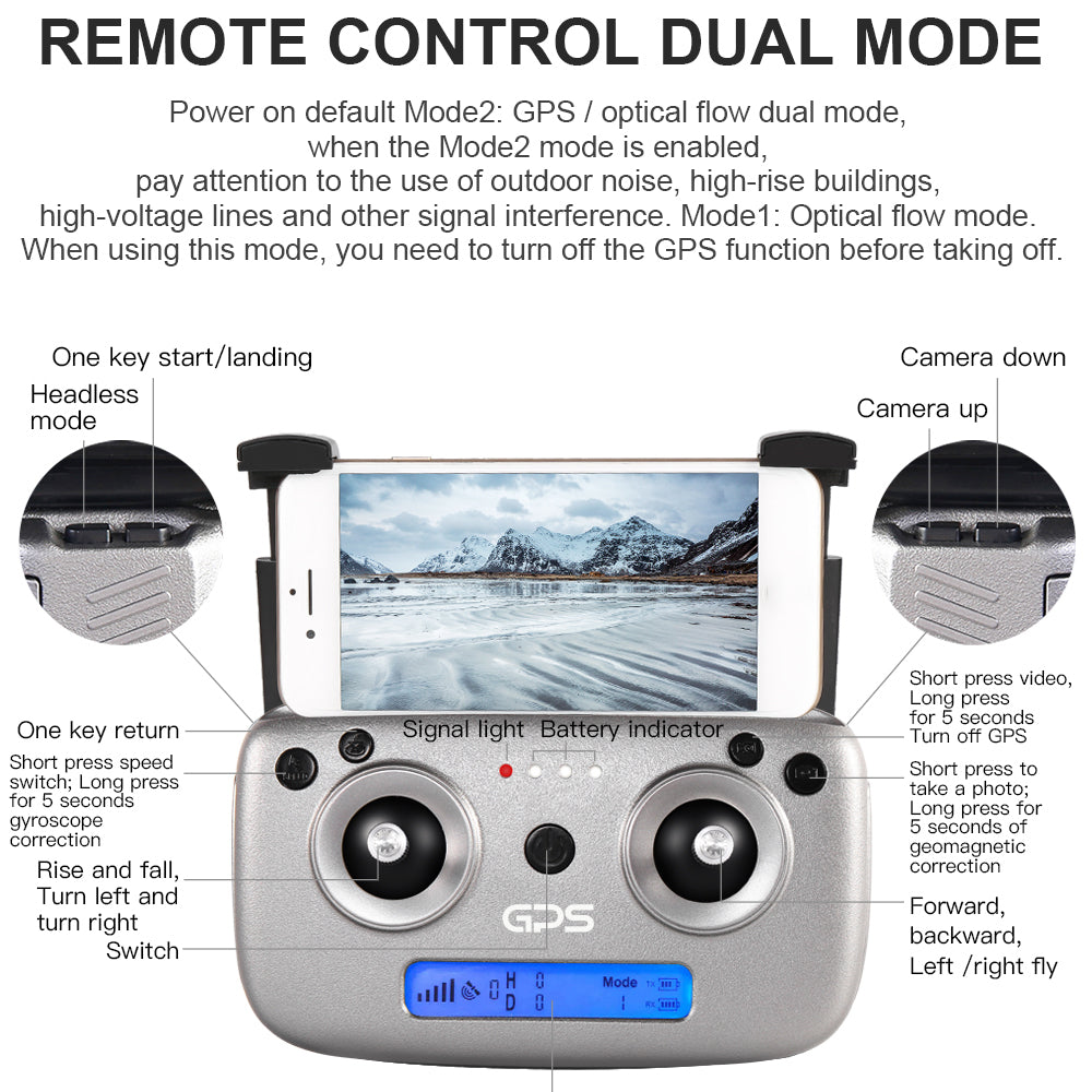 SG907 GPS RC Drone