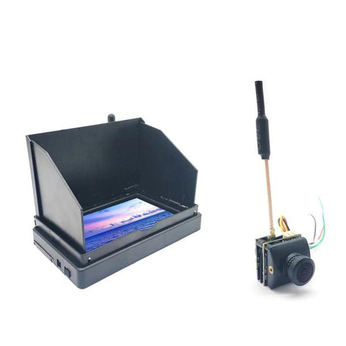 5.8G 48CH 4.3 Inch FPV Monitor 480x272 Build-in Battery Video Screen